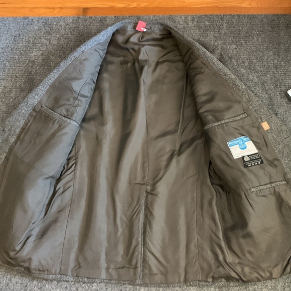 HARRIS TWEED GRAY WOOL HUNTING EQUESTRIAN SPORTCOAT BLAZER FROM DENMARK - Picture 5 of 14